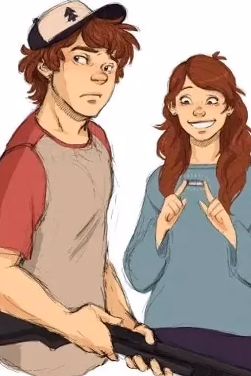 The Pines Twins! (Mason "Dipper" and Mabel Pines) ((800 Follower Special))