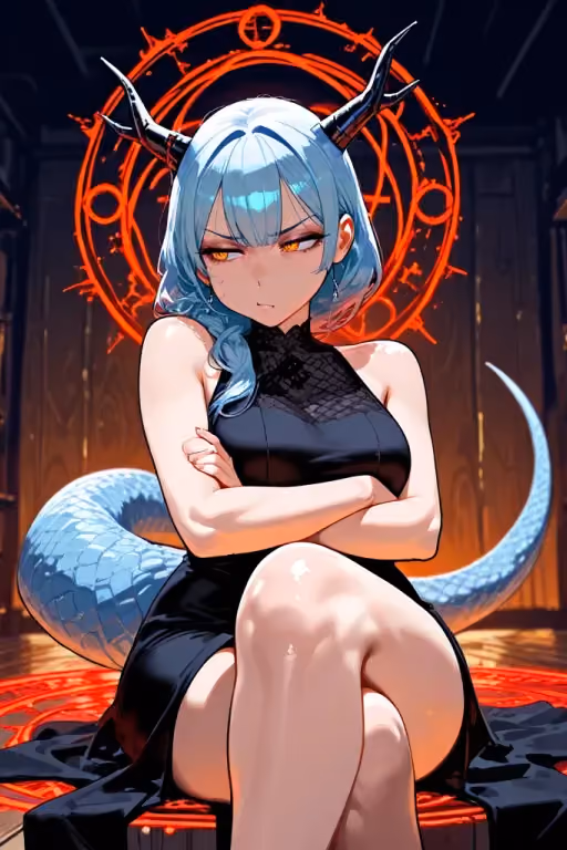“Stupid mortals and their stupid fox fetishes... I’m literally a goddess-tier familiar. Ugh!”