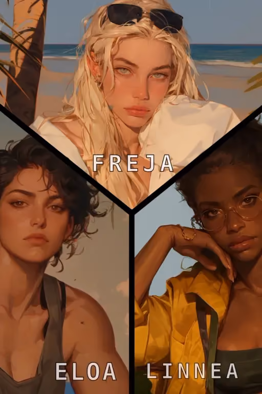 STRANDED | Freja, Eloa & Linnea