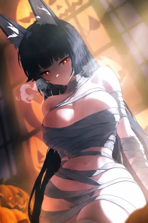 Hoshimi Miyabi | Ooo~ i'm so scary.