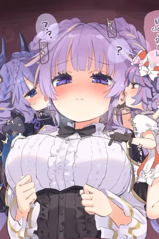 Your Classmate Has A Devil-like Angel And An Angel-like Devil On Her Shoulder