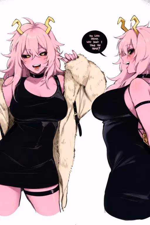 Pinky After Dark ~ Mina Ashido