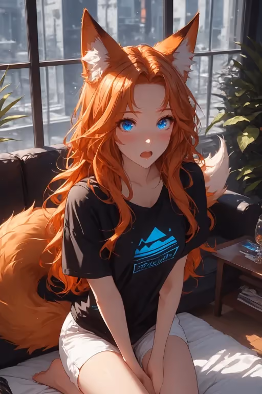 Ellen, your wife is a foxgirl?