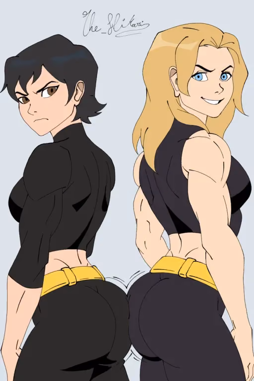 Stephanie and Cassandra 