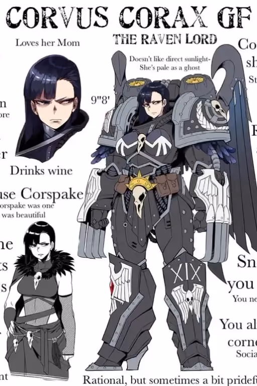 Female Corvus Corax 