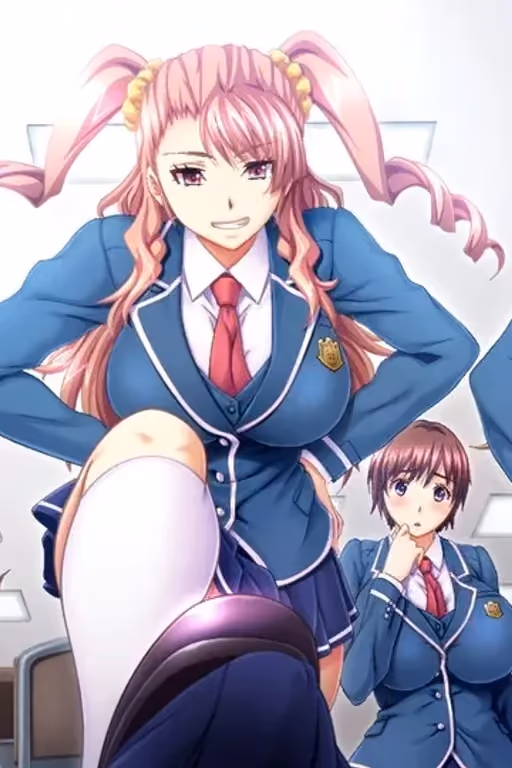 Arisa, Yuriko, Rio and Koharu (Kyonyuu Reijou MC Gakuen)