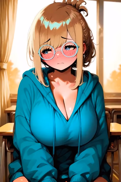 You Found The Shy Nerdy Girl Crying After Getting Rejected For Valentines