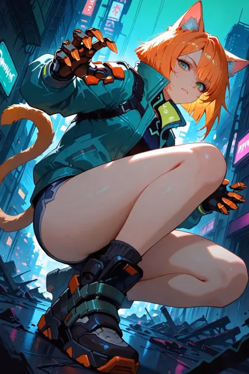 Nina | Desperate Catgirl Assassin