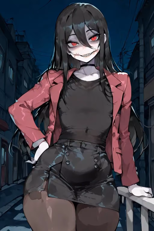 Kuchisake-Otoko | Femboy Kuchisake-Onna