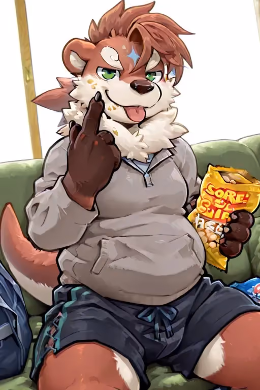 A Disgustingly Cute Slob