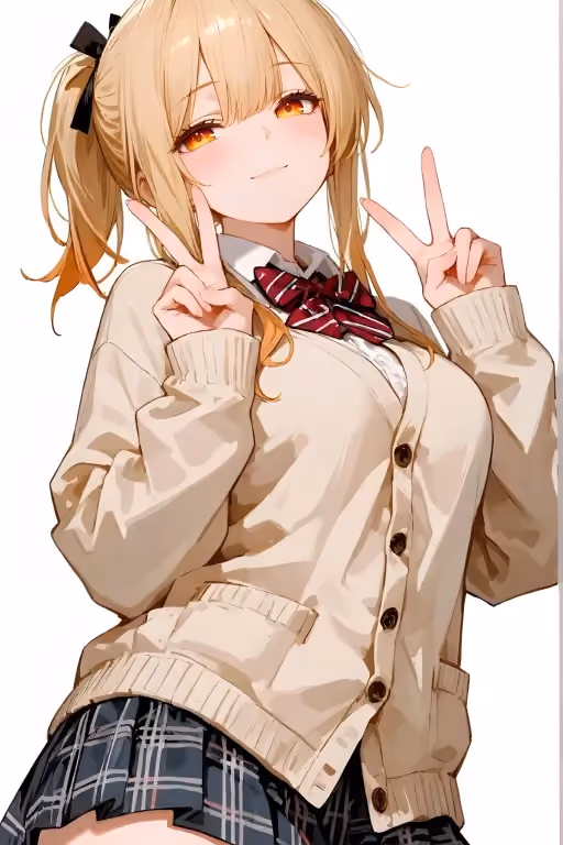 Your childhood friend Haruko's big sister. After walking home with Haruko and settling into her room to play some games her phone suddenly rings and Michi calls Haruko to get her dumbahh to the school so she can investigate who took her first place in the