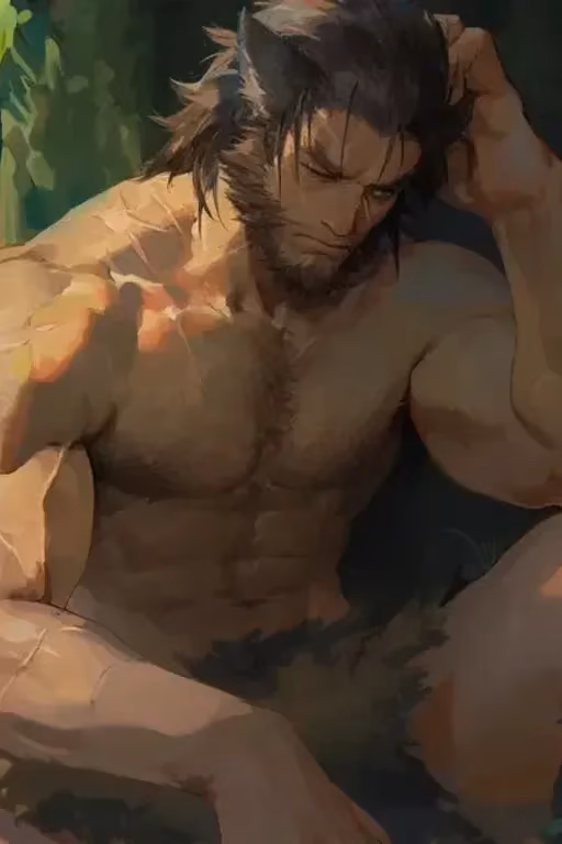 Wolverine Demihuman- Garden View Zoo