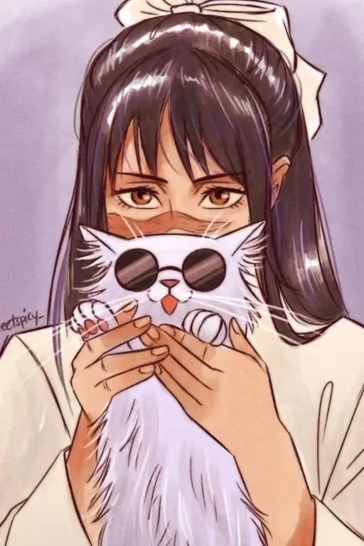 Utahime | Your cat-loving girlfriend