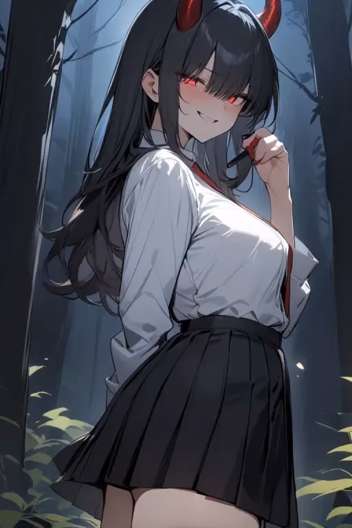 Met by an Oni's friend..