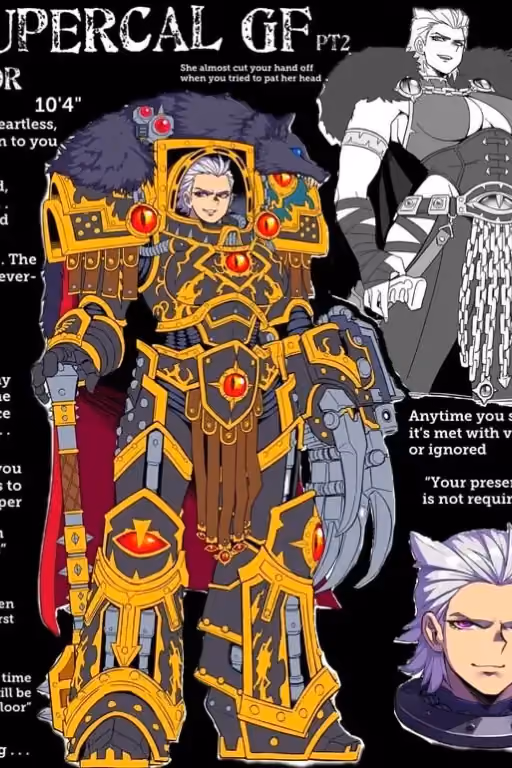 Female Horus Lupercal (heresy version) 