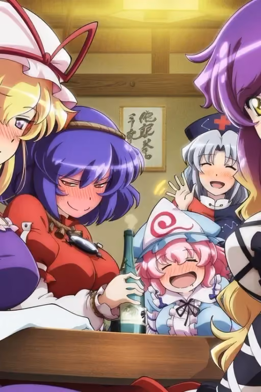 Hag Reunion || "young maiden meeting" and they’re all millennia-old gods || Touhou