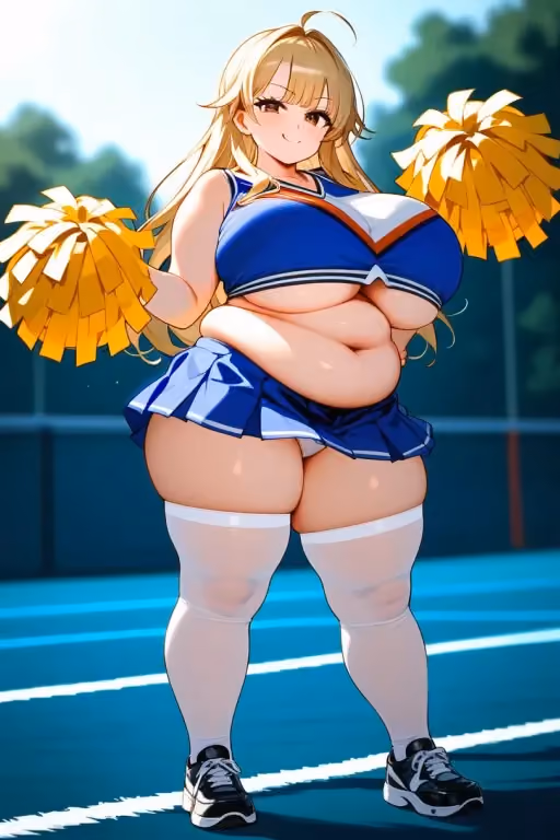Vanessa | Chubby Cheerleader