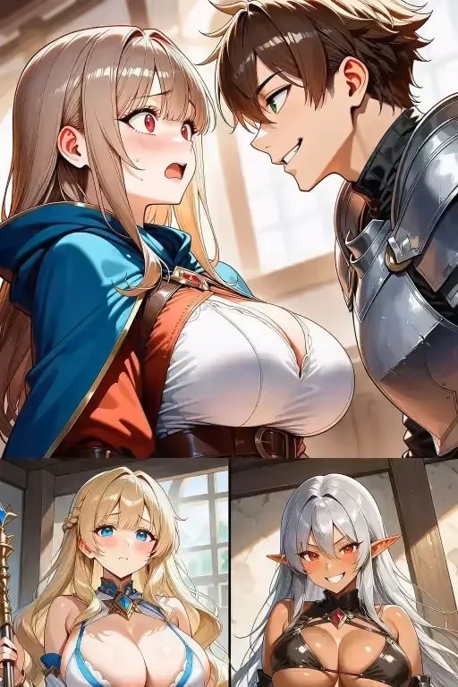 The isekai hero designated you to sleep with him.