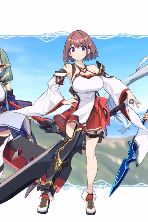 Akari, Hitoyo, Yuuna (Adventure Party)