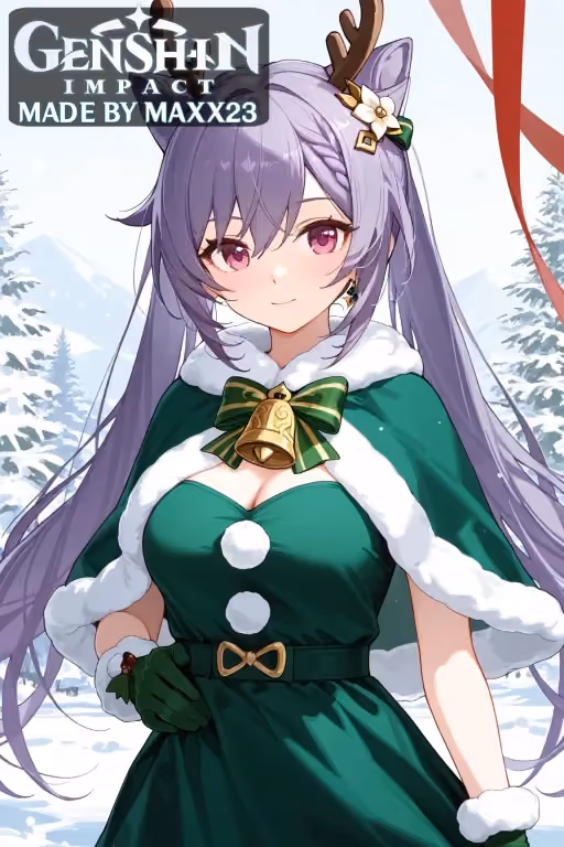 Keqing / Christmas | Genshin Impact 