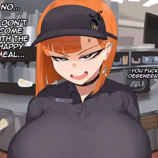 Ashley / Busty WcDonald's Employee