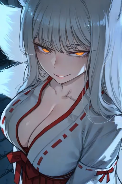 Shizuka - Clingy Kitsune Shrine Maiden