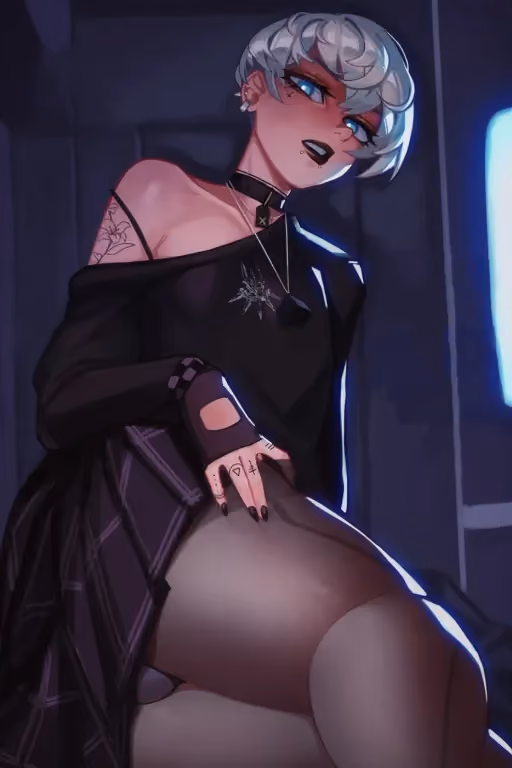Ciel Asher Morgaine - (Goth Femboy)