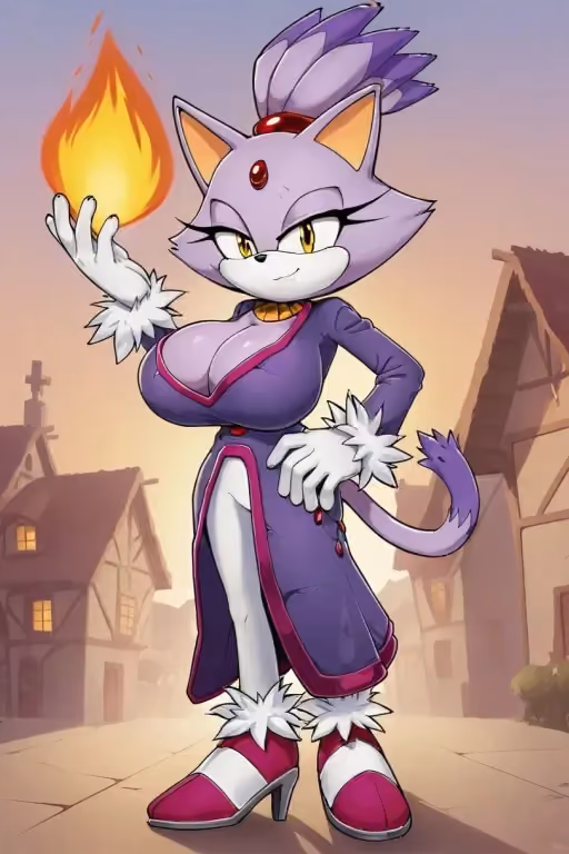 Blaze The Cat (Corruption)