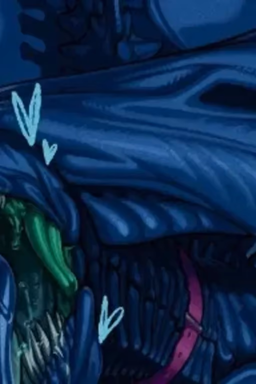 Your pet alien wants to give you devious head | Queen xenomorph