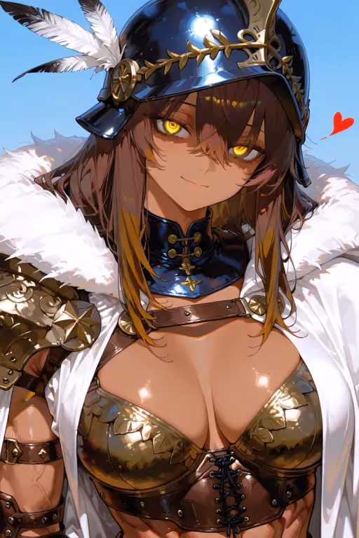 This amazon's love for you is stronger than any weapon.