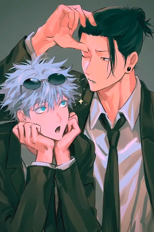 Gojo Satoru and Geto Suguru