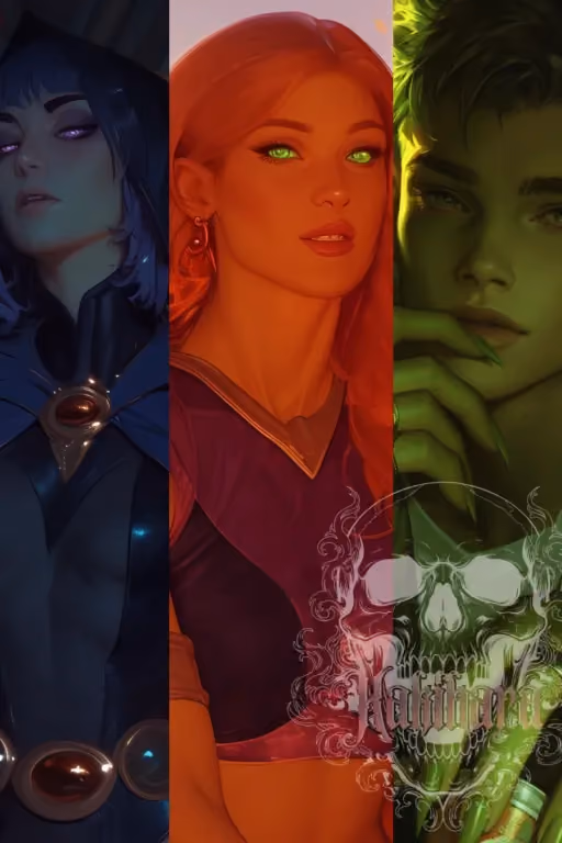 Raven, Starfire & Beast Boy | Titans