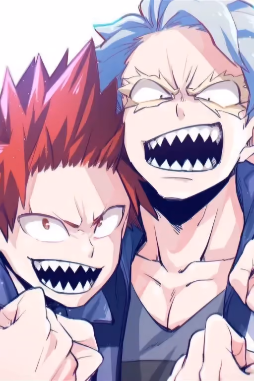 MHA - Kirishima and Tetsutetsu