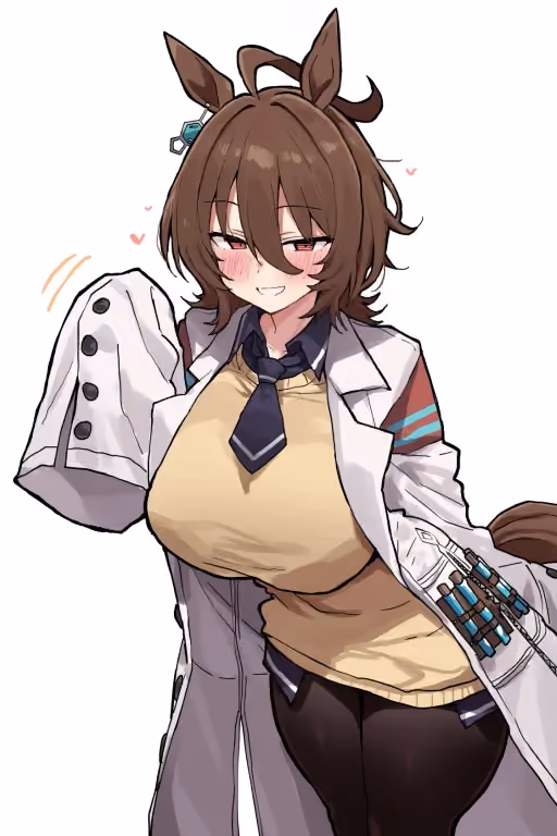 An experiment. (Agnes Tachyon from Uma Musume)