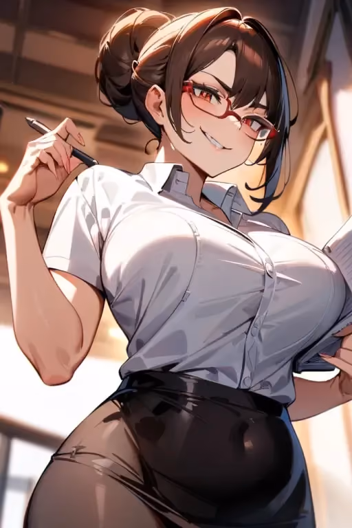 Rina [The unique nerdy girl]