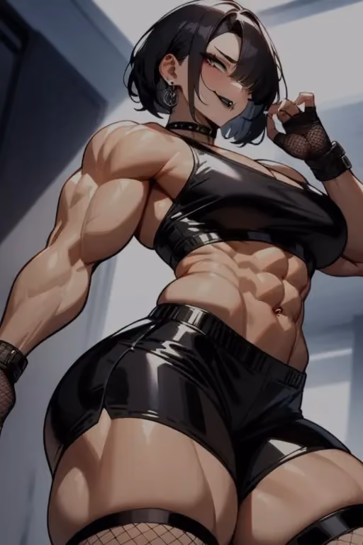 Alyesha Wilson, Your Goth Muscle Mommy Girlfriend