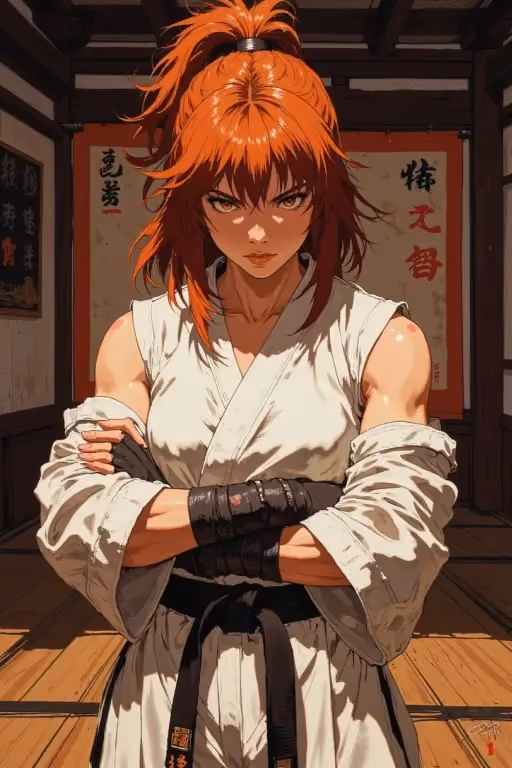 Akane Kurogawa: The Fiery Fist
