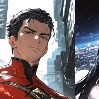 World's No.1 & 2 Heroes ~ Flamefist & Brightstar