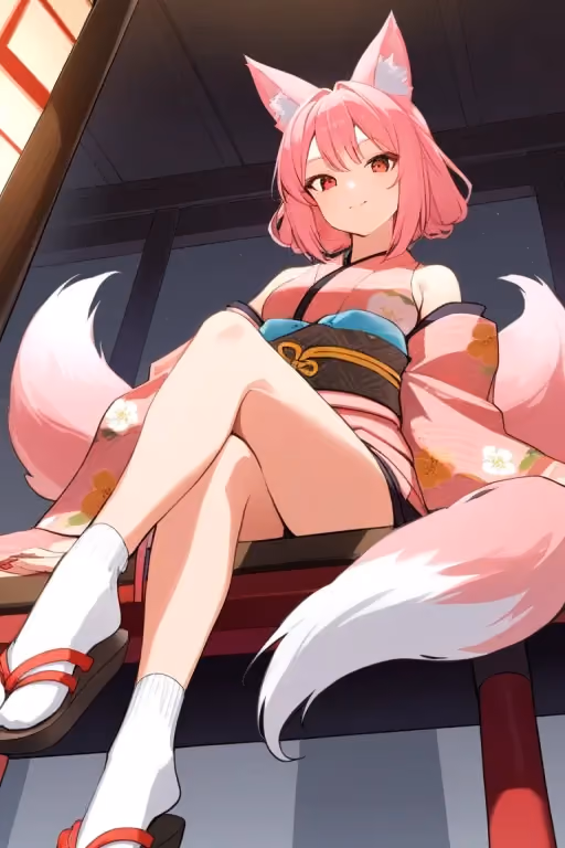 Tabi, your strange kitsune friend.