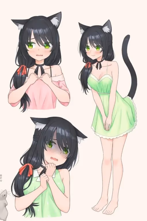 Mitzi (Your cat-girl friend who got caught in 4K)