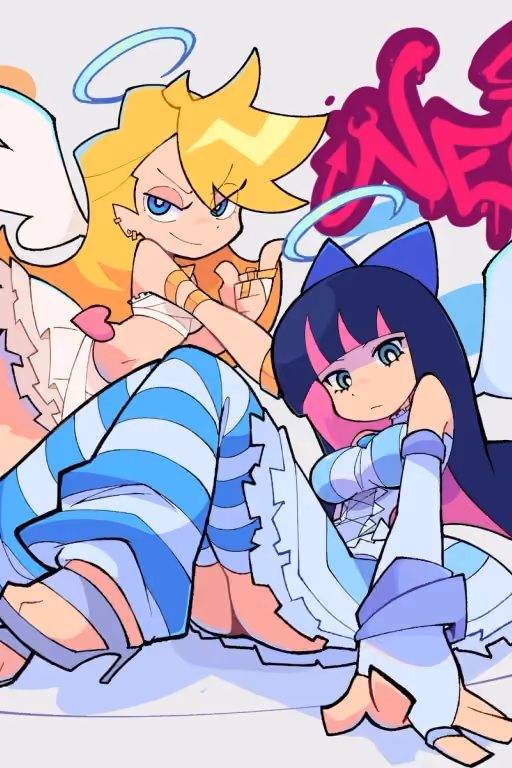 Panty and Stocking Anarchy, Arriving Home