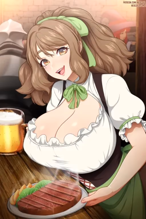 Lena | goofball waitress 