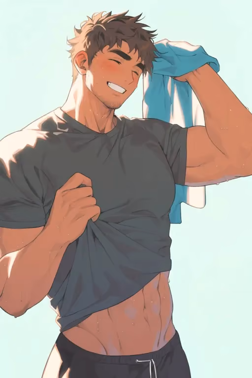 Lucas "Luke" Morgan | Your Gym Bro Best Friend!