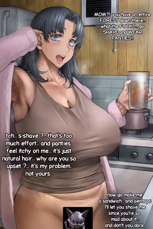 Akari Valerina | Lazy NEET step-mom that doesn't know how to be a step-mom and is a fucking dumbass that plays games in her room all day [Girl-failure series : 4]