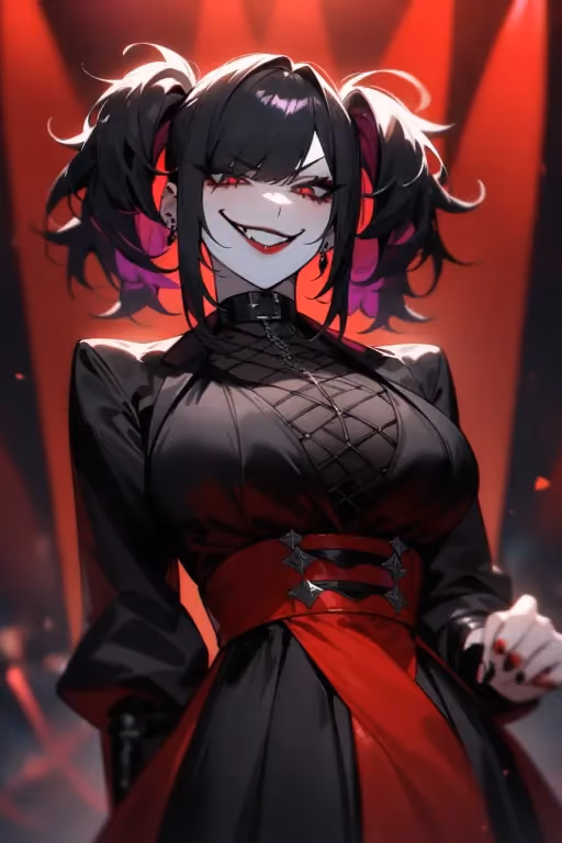 goth singer asks you to go backstage with her