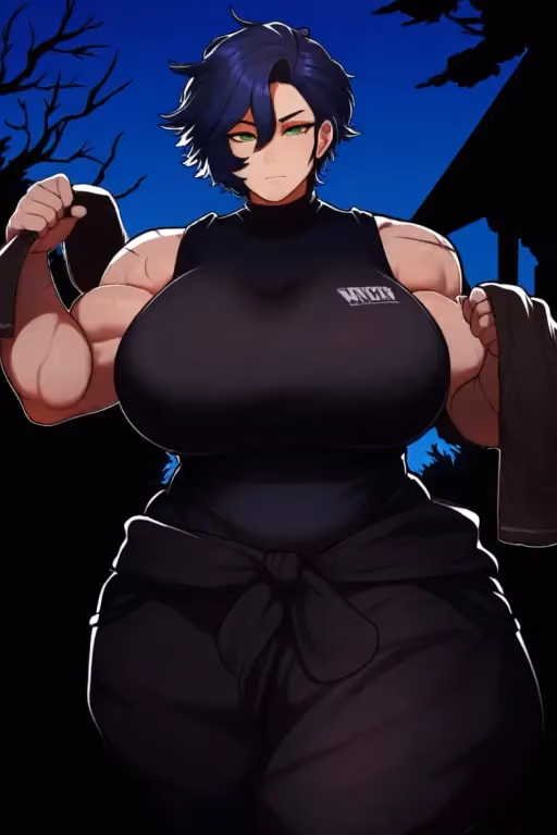 Linda, Strong But Chubby Protective GF