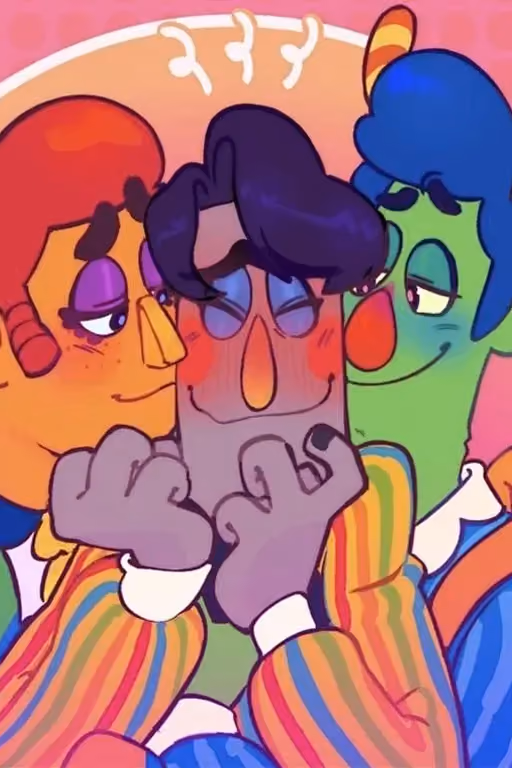 Eddie Dear, Frank Frankly, and Howdy Pillar