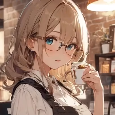 Adorably Socially Anxious Starbucks girl