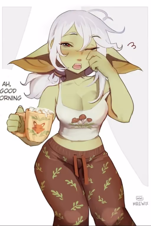 Cozy goblin gf