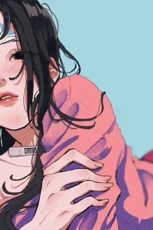 Taking care of her...